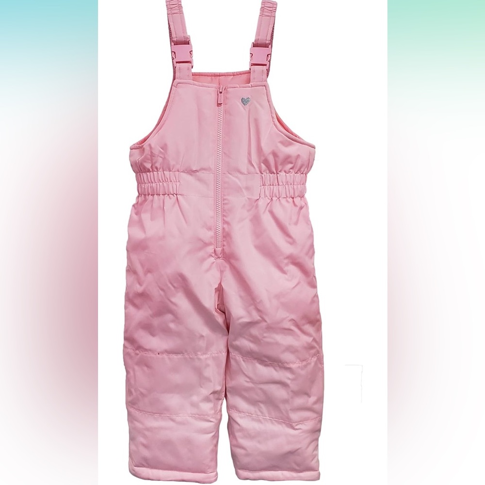 Carters Pink Snow Bib